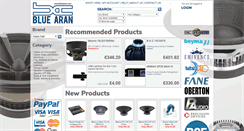 Desktop Screenshot of bluearan.com